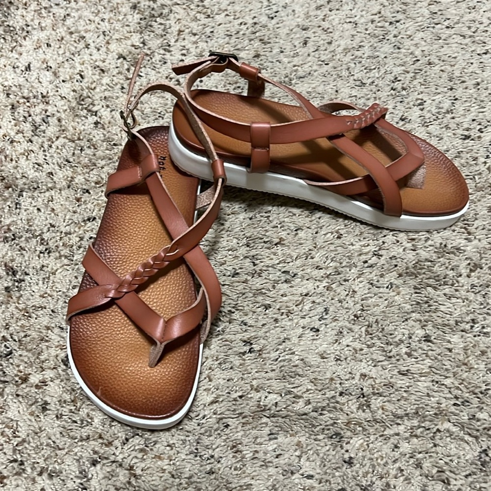 Beautiful leather sandals